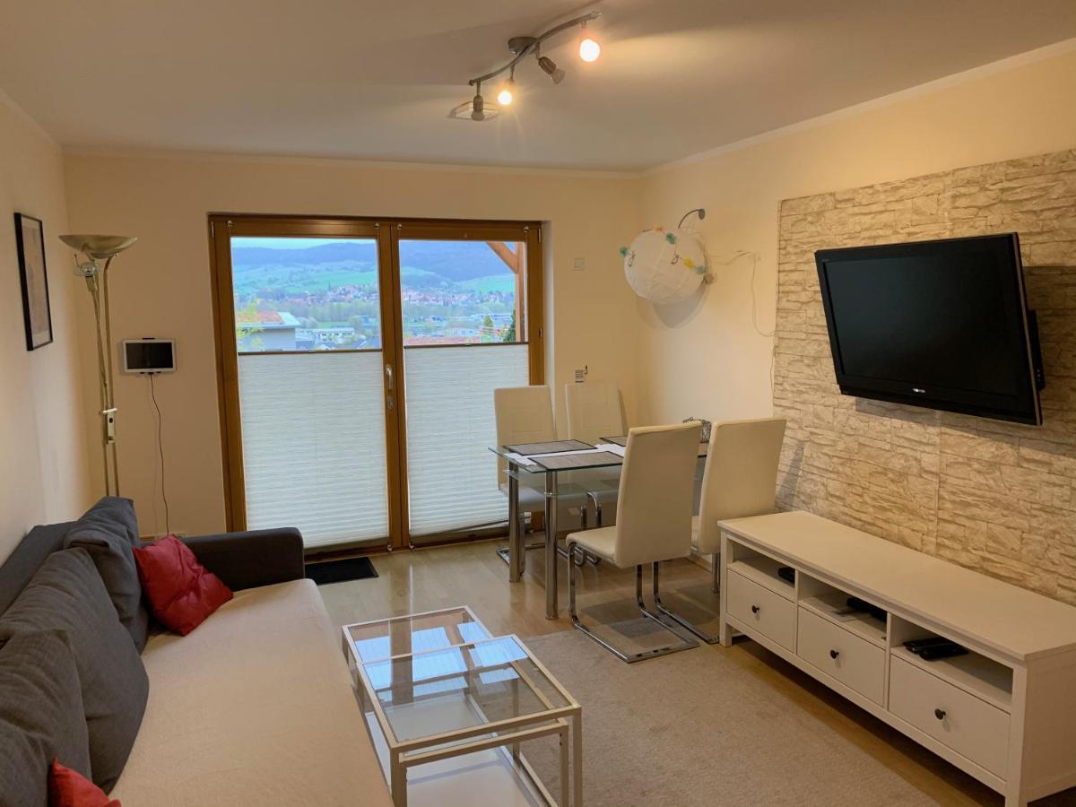 Romantische Ferienwohnung Mit Fantastischem Ausblick, Pool Und Gartensauna Jena Bagian luar foto