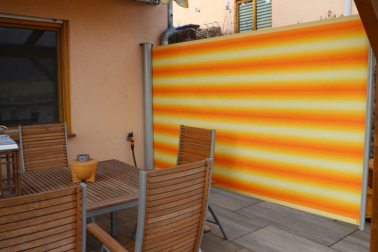 Romantische Ferienwohnung Mit Fantastischem Ausblick, Pool Und Gartensauna Jena Bagian luar foto